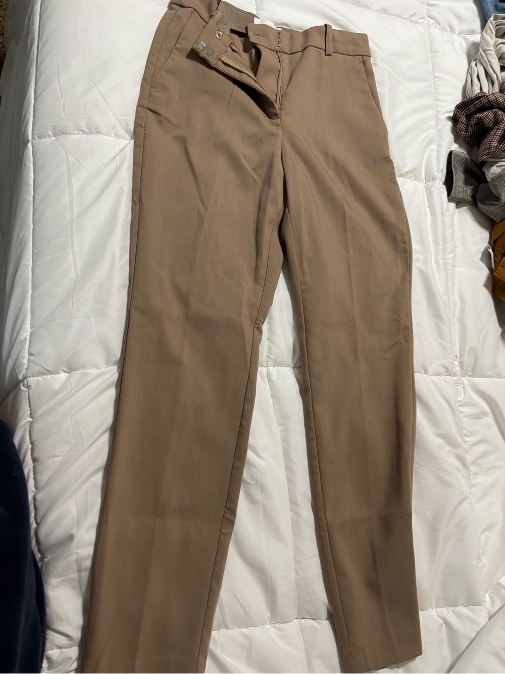 H&M Men's Khaki Straight-Leg Chinos - Tan